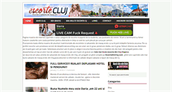 Desktop Screenshot of escortecluj.net